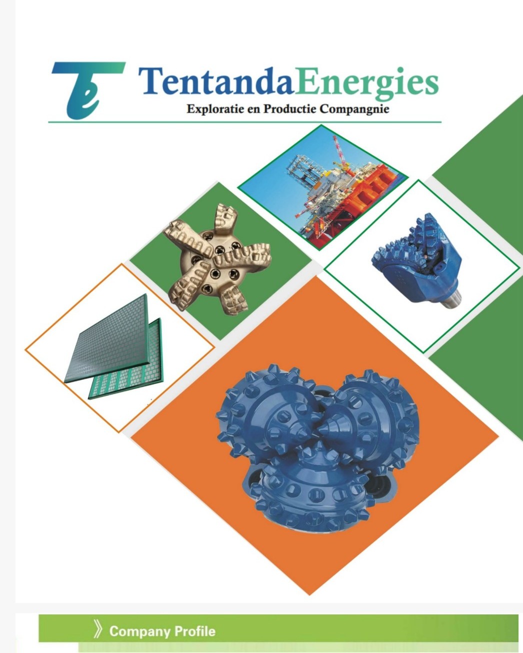 Cover of the Tentanda Energies Company Profile brochure